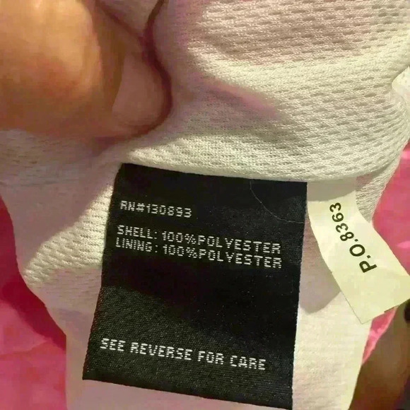 New Balance hot pink  Windbreaker Jacket Women's Size Small - Picture 3 of 5